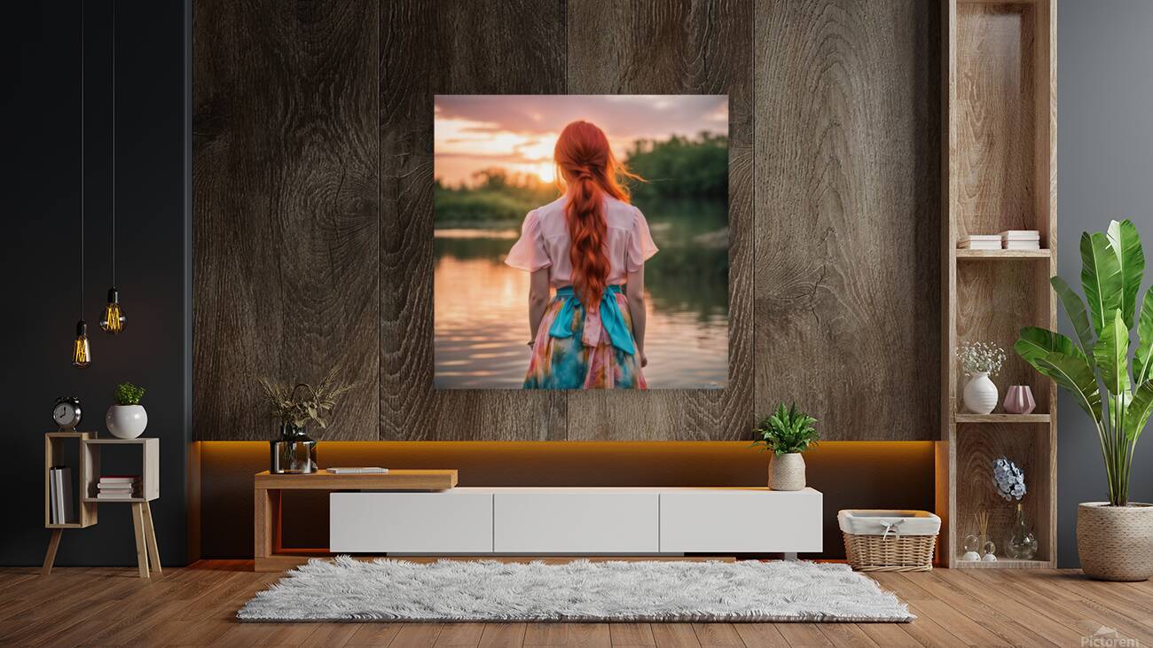 Girl Outside 4 Reproduction