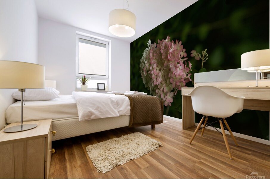 Dreamy Hydrangea  3 Mural print