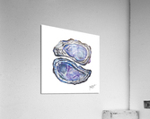 Two Oysters Acrylic Print