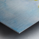 Yellow Tulip Field Metal print