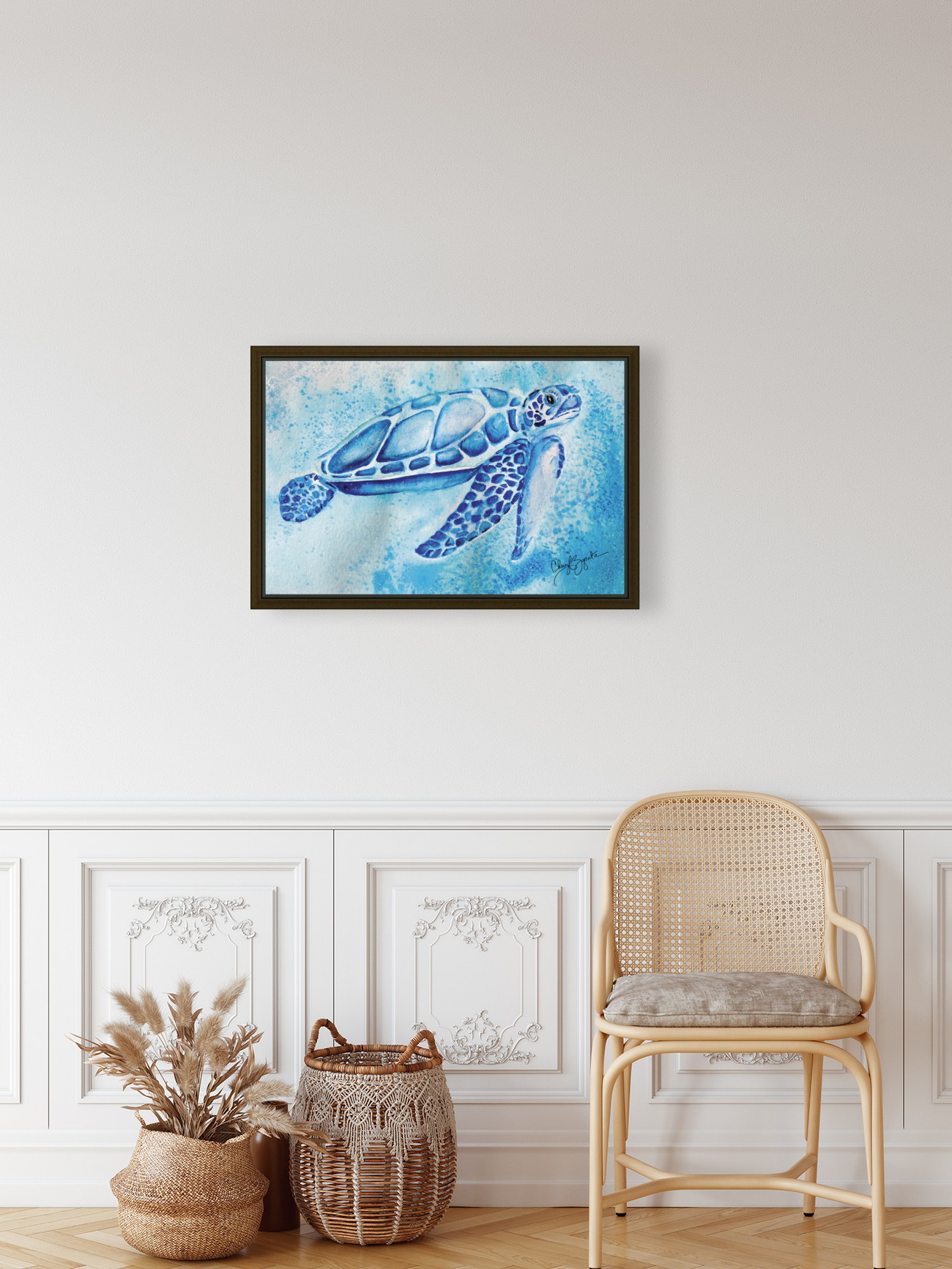 Blue SeaTurtle Reproduction
