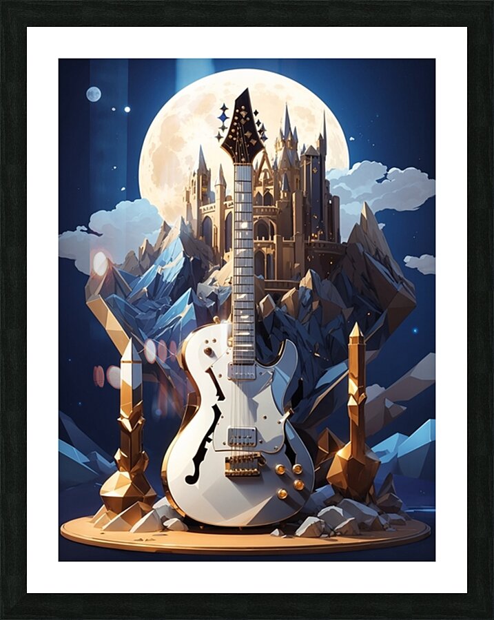 Fantasy Knights Symphony Picture Frame print