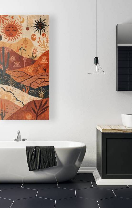 Desert Sun Artistry. Reproduction