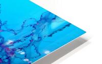 Underwater Light Dance. HD Metal print