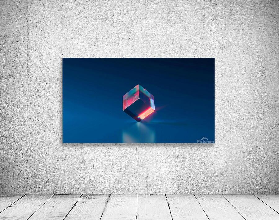 Futuristic Light Geometry. Wall Preview