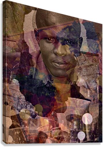 Kibera - The Monument 2 Canvas Print