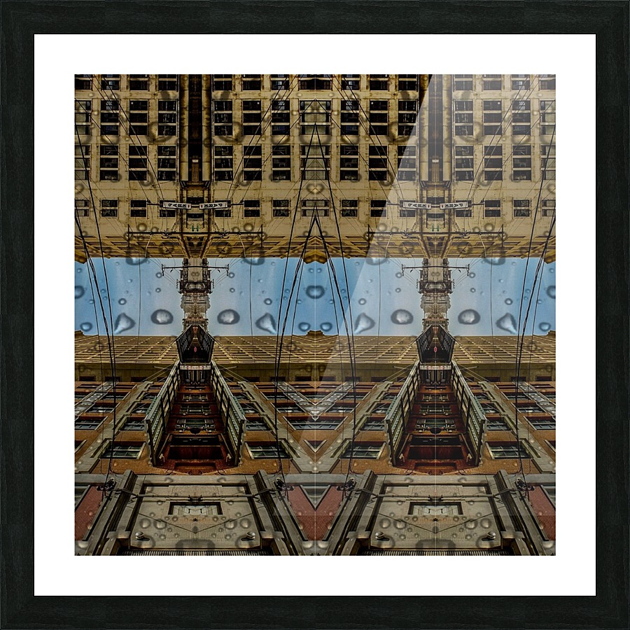 Rain Picture Frame Printing