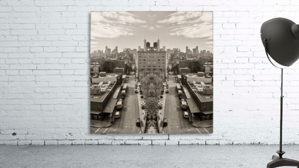 NYC - City Distorted6 Wall Preview
