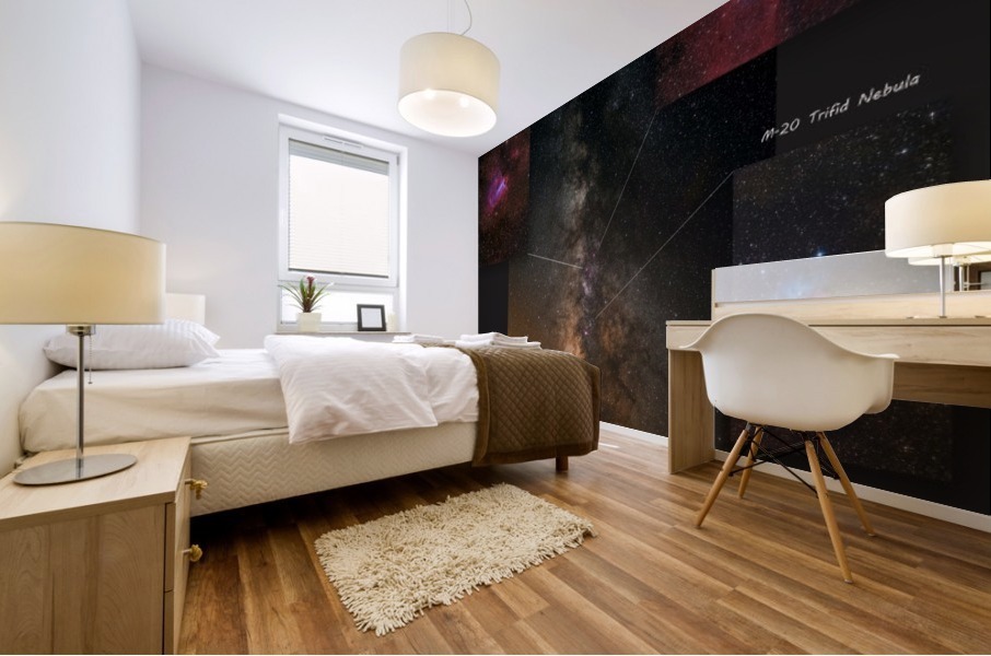 Summer MilkyWay and its Treasures Mural print