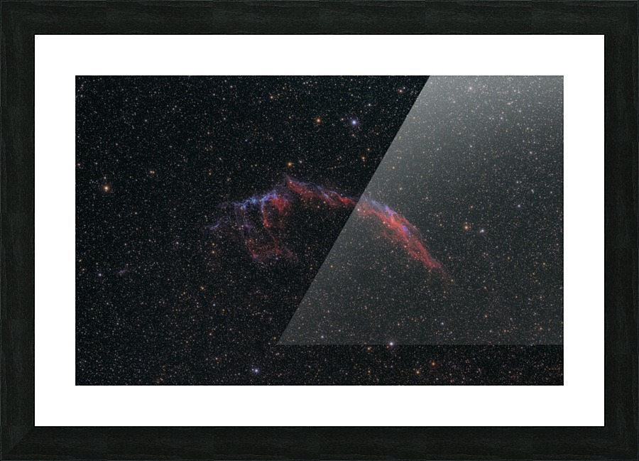 Eastern Veil Nebula Picture Frame print