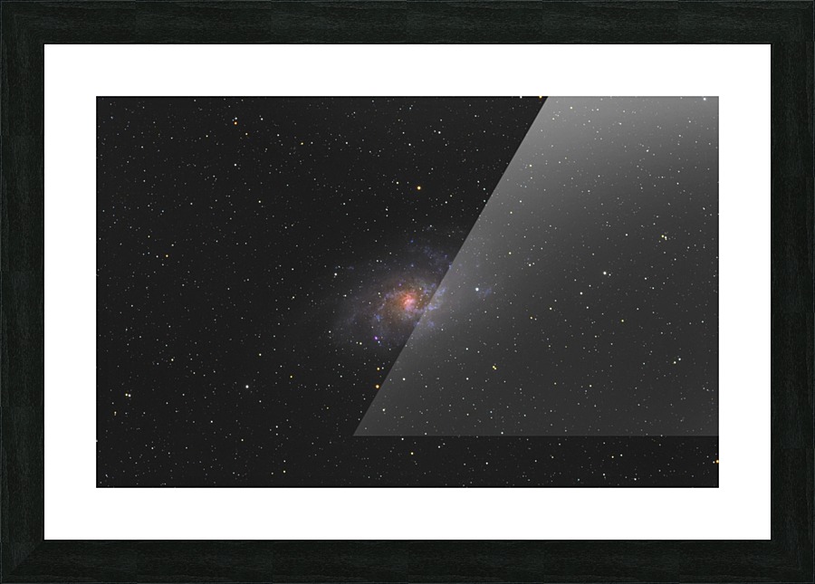 Triangulum Galaxy Picture Frame print