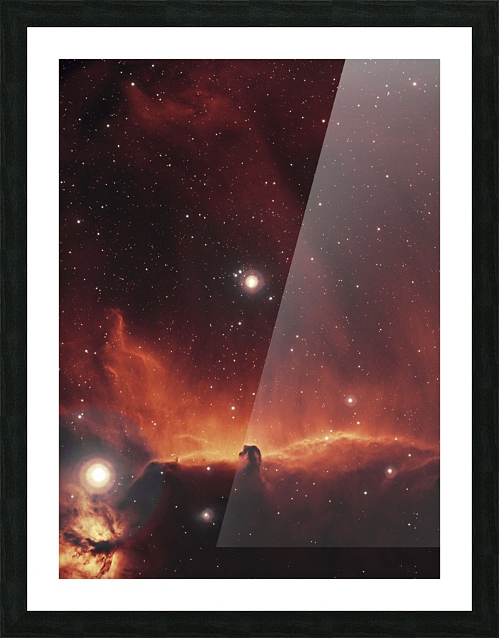 Horsehead Nebula Picture Frame print