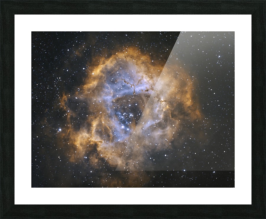 Rosette Nebula Picture Frame print