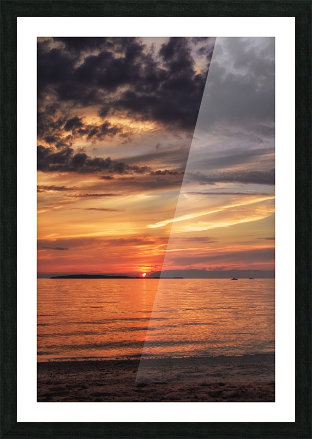 Nova Scotia Sunset Picture Frame print