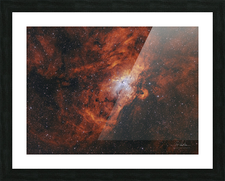 Eagle Nebula Picture Frame print