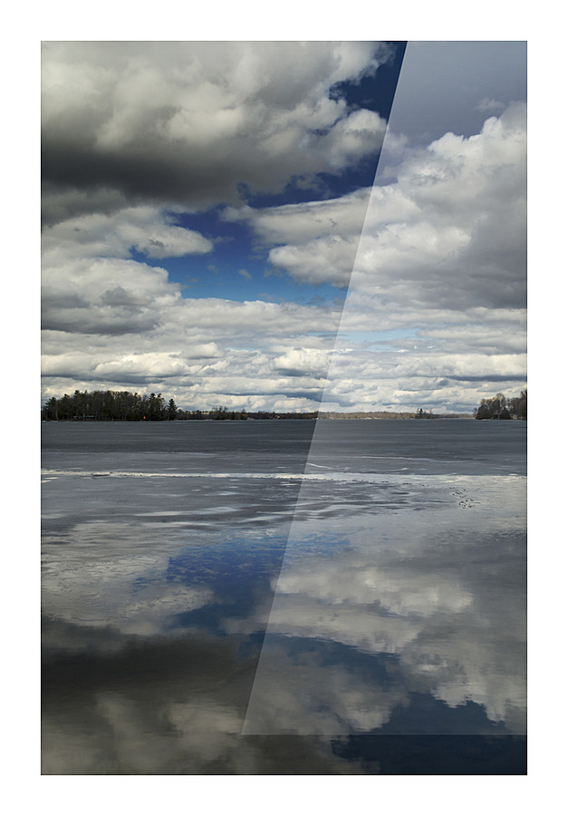 Rideau Lake Picture Frame print