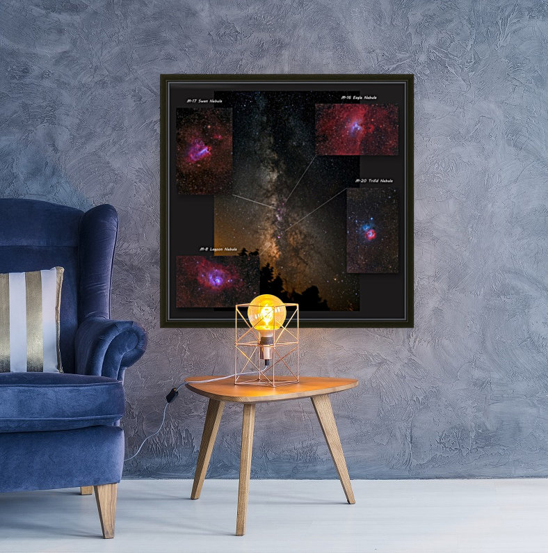 Summer MilkyWay and its Treasures Reproduction