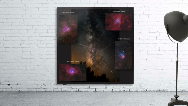 Summer MilkyWay and its Treasures Wall Preview