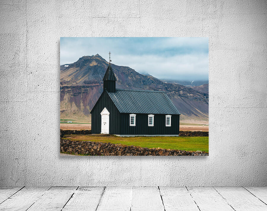 Remote Black Church Wall Preview