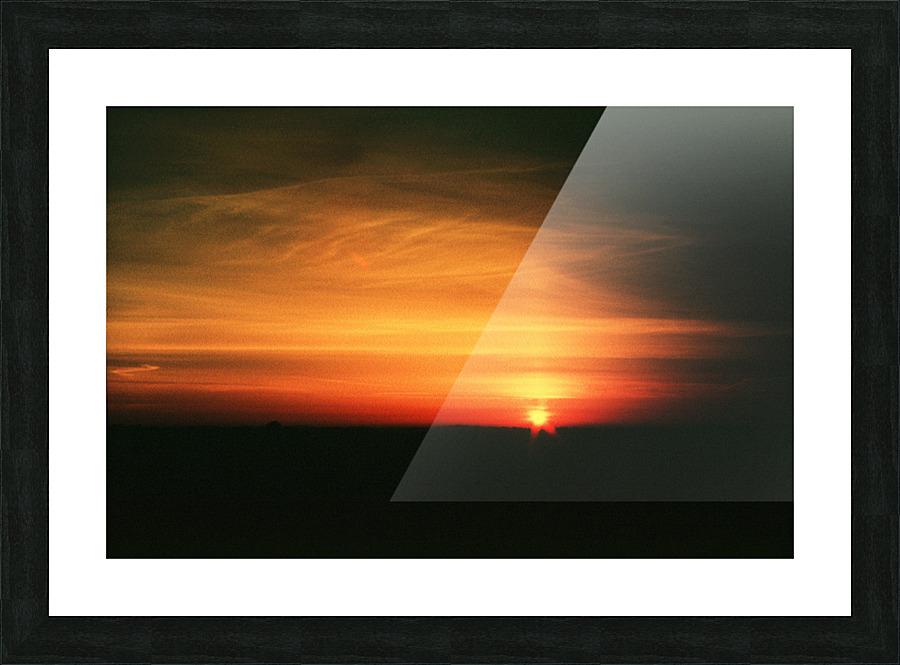 Paris Sunrise Picture Frame print