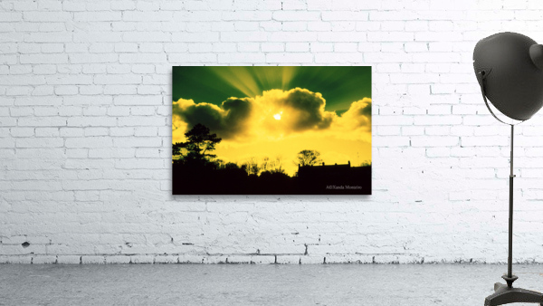 Blackrock Sunset Cloud Burst Wall Preview