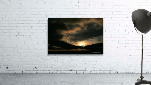 Silver Lining Sunset Wall Preview