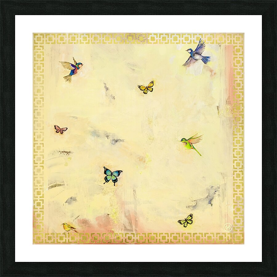 Selah Yellow Picture Frame print