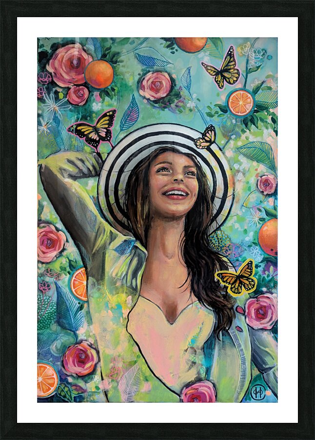 In the Sunlight Picture Frame print