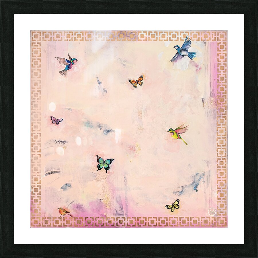 Selah Pink Picture Frame print