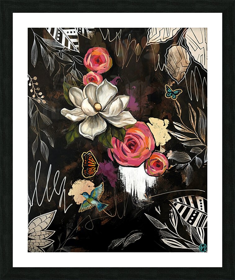 Finding the Light Picture Frame print