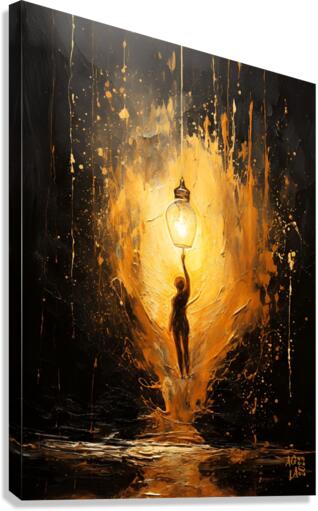 Emergence of Thoughts Canvas Print