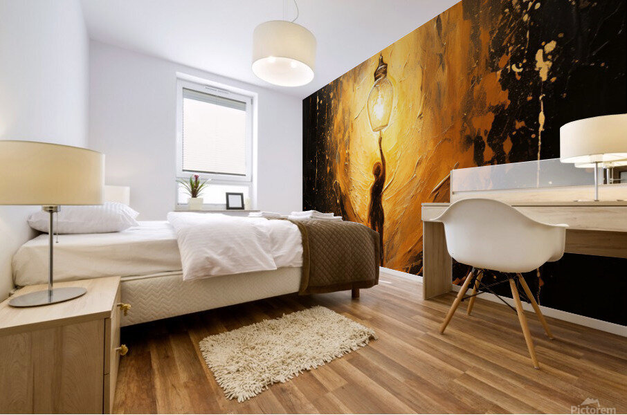 Emergence of Thoughts Mural print