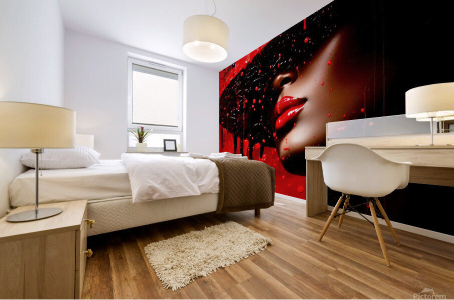Ladybug Mural print