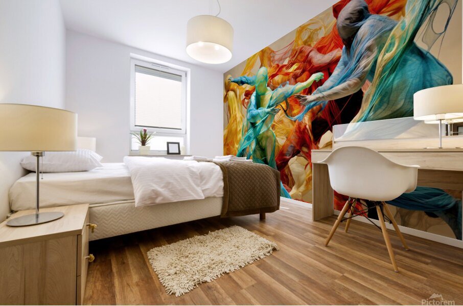 Mental Disease  Mural print