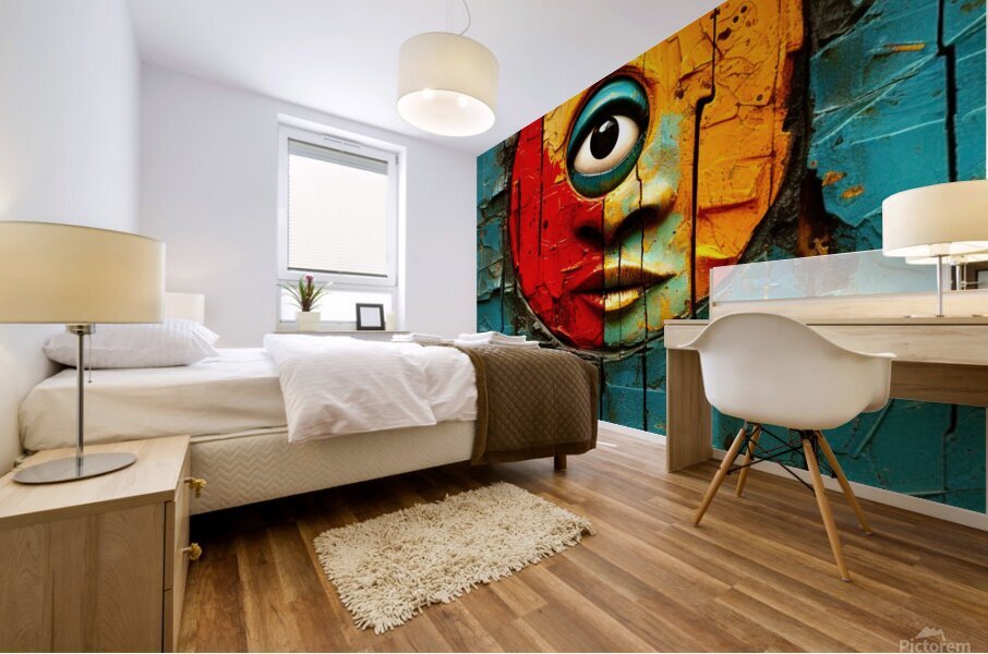 Third eye  Mural print