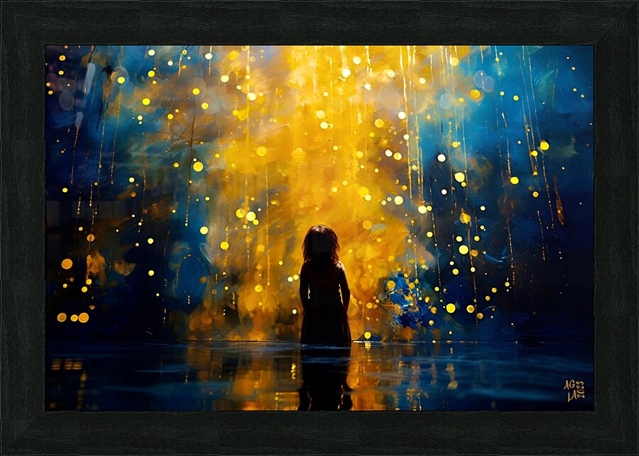 Firefly Picture Frame print