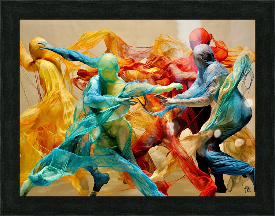Mental Disease  Picture Frame print