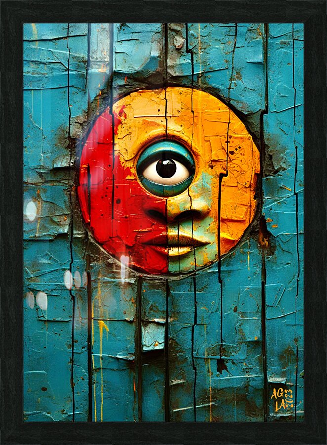 Third eye  Picture Frame print