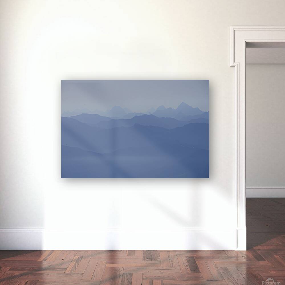 Mountain lines Reproduction