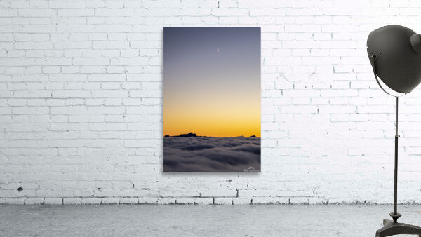 The yellow after-sunset Wall Preview