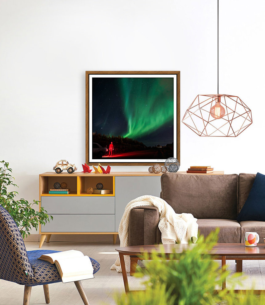 Red mans aurora Reproduction