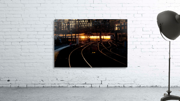 Golden train Wall Preview