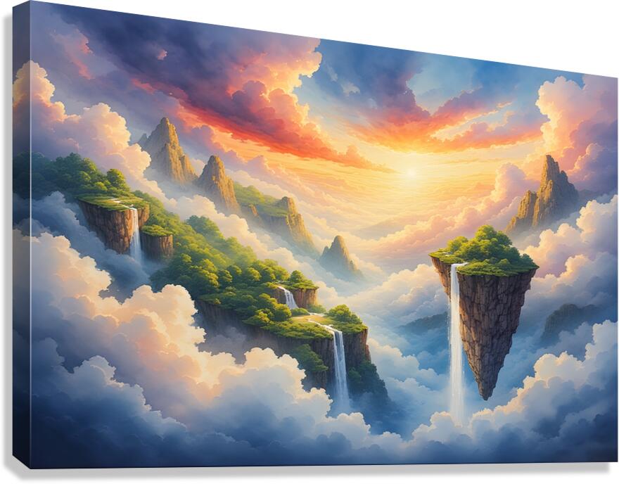 https:www.pictorem.com2464533desert-sunset-panorama-wall-art-dramatic-dune-landscape-canvas Canvas Print