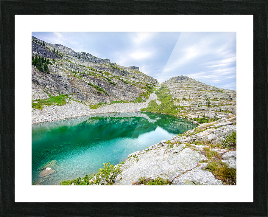 Fault Lake Picture Frame print