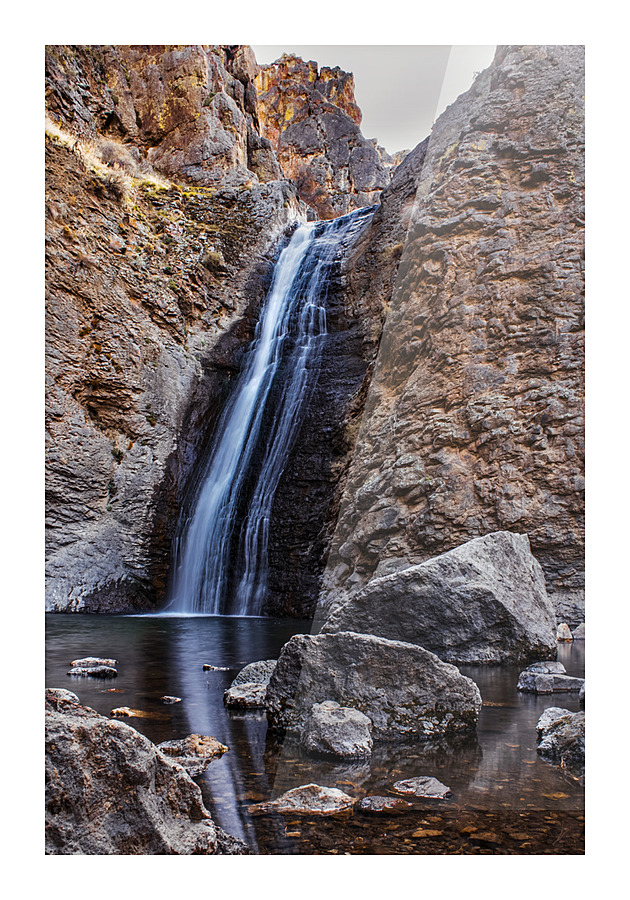 Jump Creek Falls Picture Frame print