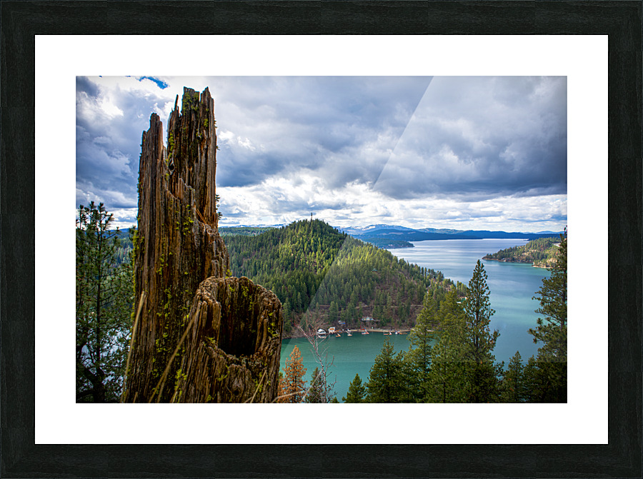 Lake CDA Picture Frame print