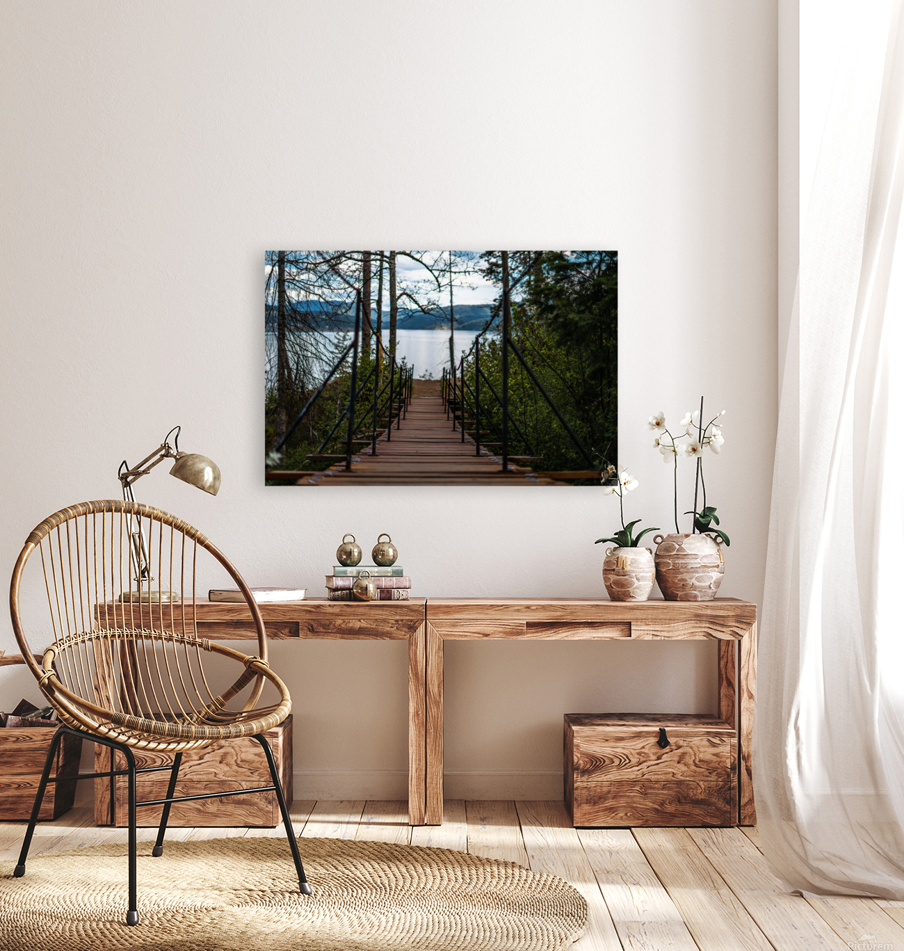 Swinging Bridge Tubb Reproduction