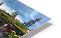 Post Falls Dam HD Metal print