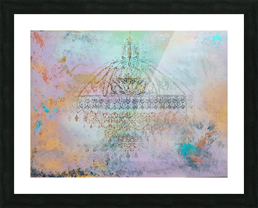 Chandeliers Picture Frame print