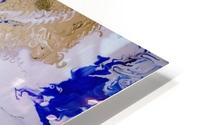 blue light HD Metal print